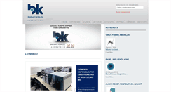 Desktop Screenshot of bklab.cl